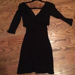 Black Anthropologie dress